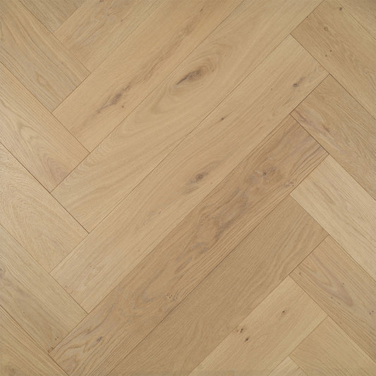 WildOak Arlo Herringbone Ivory 14/3mm (price per sqm)