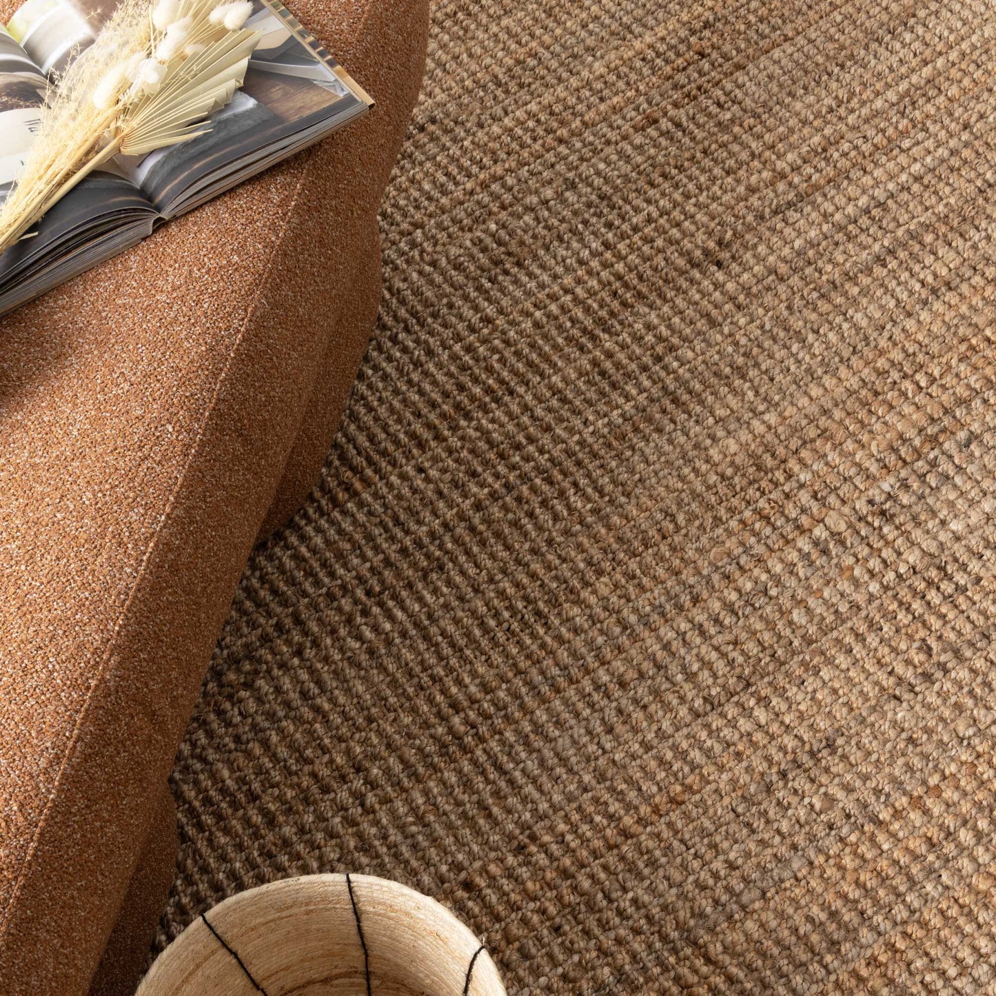 Bengal Natural Jute Rug