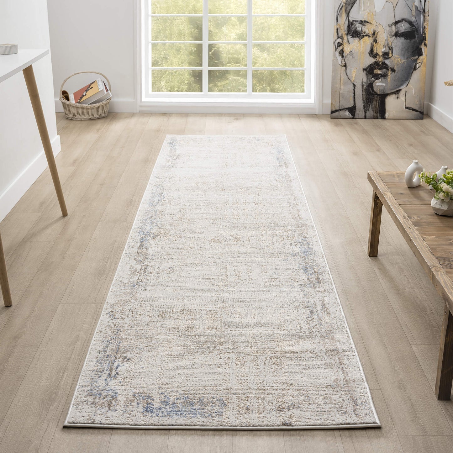 Luxley 580 Ivory Runner