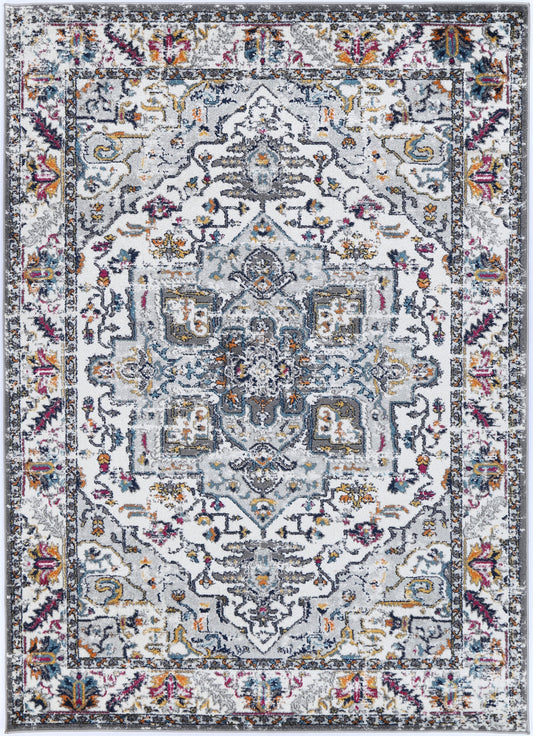 Provence Mediterranean Multi Traditional Rug - PROV04