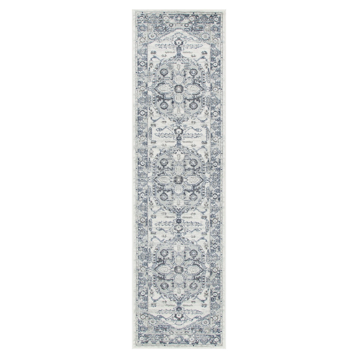 Provence Gaul Traditional Grey & Cream Rug – PROV08