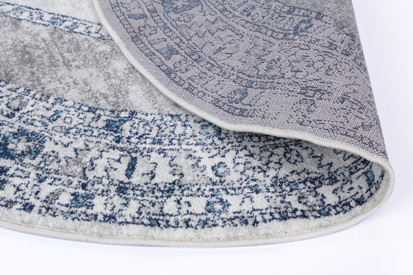 Ligures Navy Cream Ancient Rug