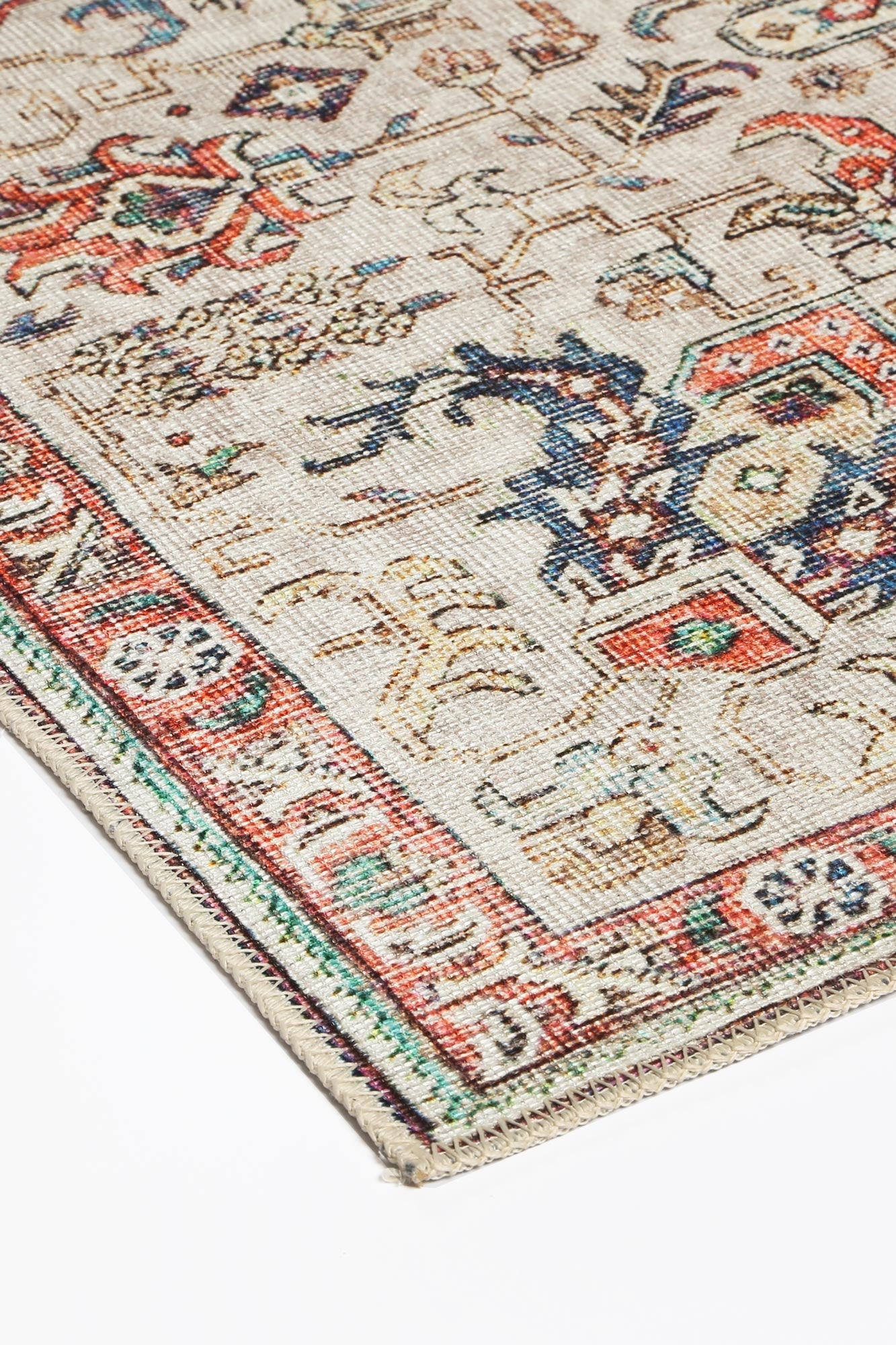 Vintage Wreath Multi Rug - VITAL 3169-02