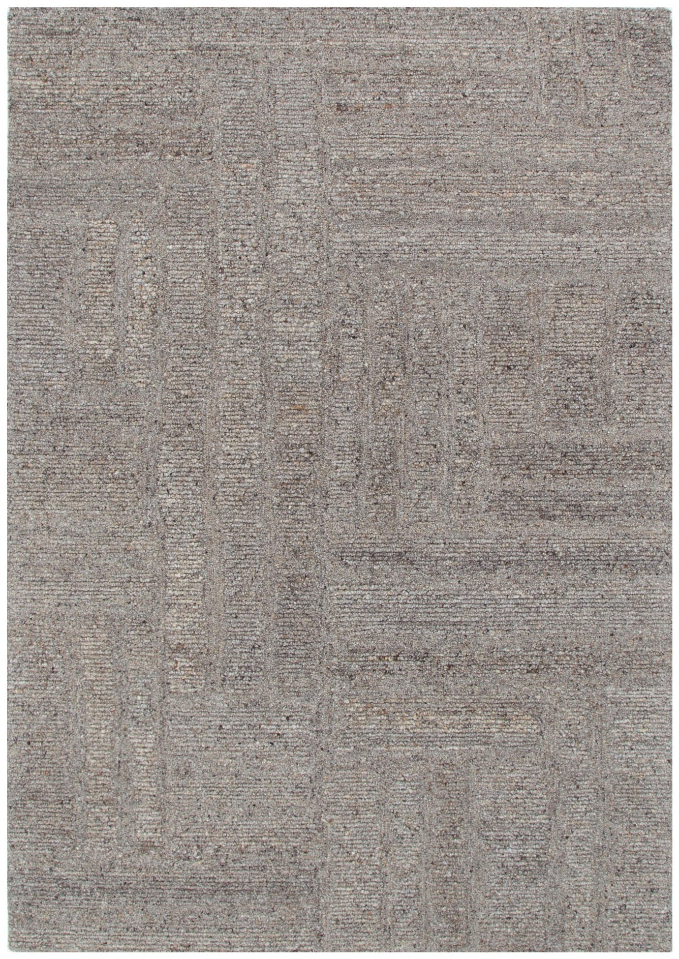 Seren Brown Grey Modern Wool Rug – InVogue Rugs and Flooring Box Hill