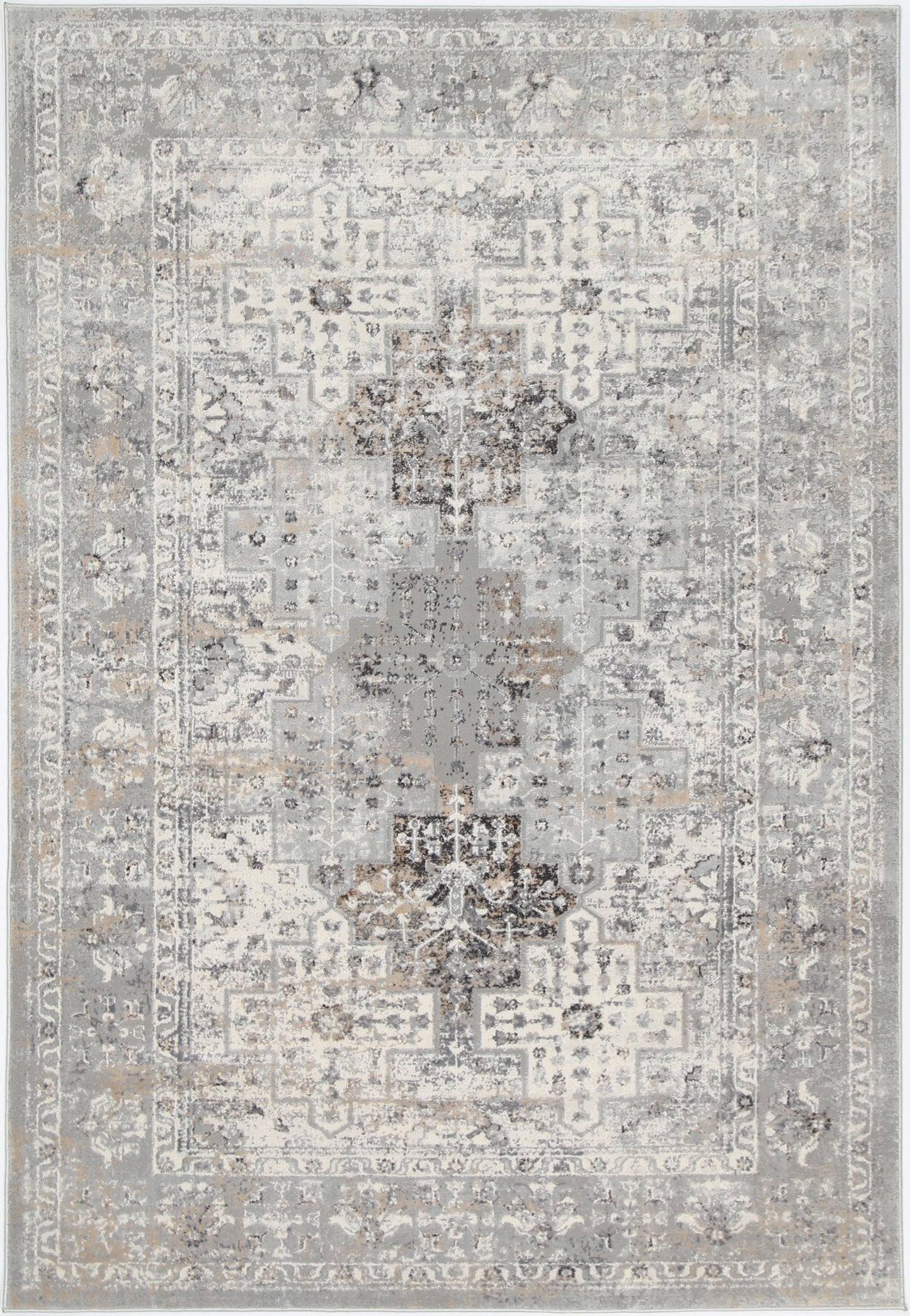 Amelia Grey Oriental Rug