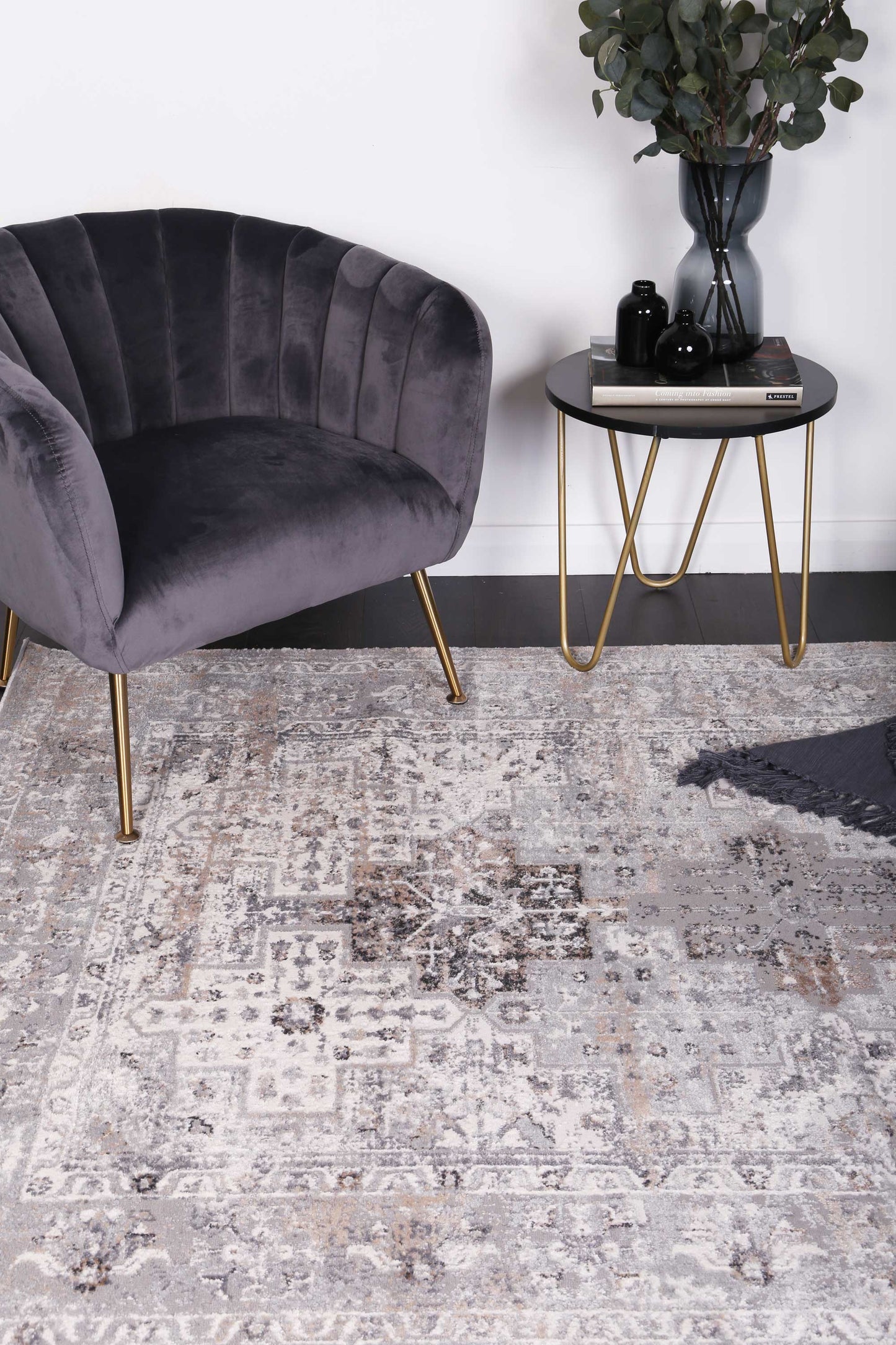Amelia Grey Oriental Rug