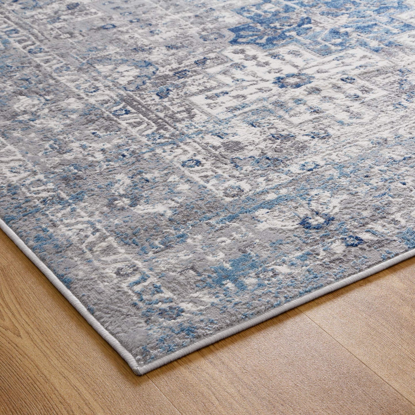 Expressions Navy Blue Oriental Rug - EX05