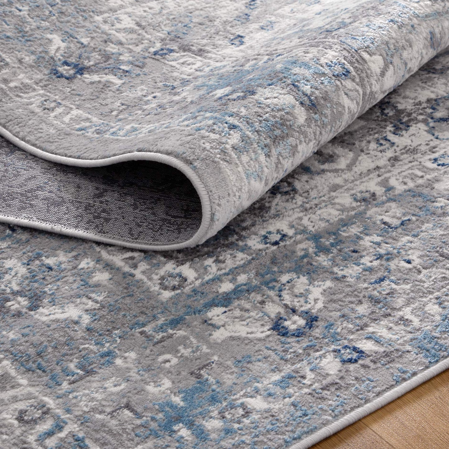 Expressions Navy Blue Oriental Rug - EX05