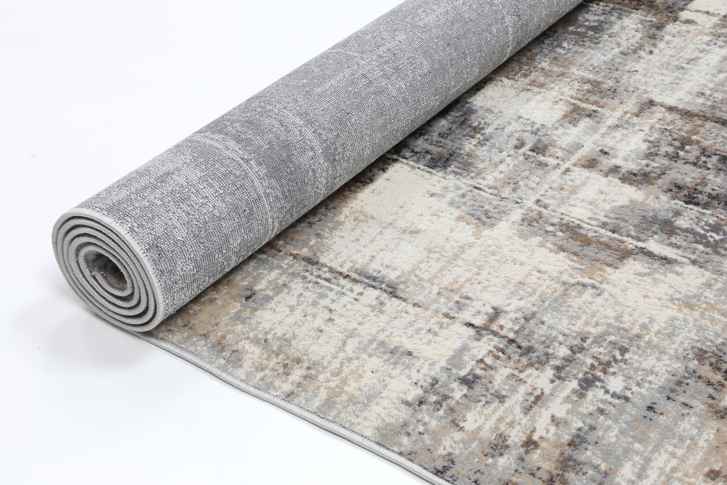 Amelia Beige Grey Modern Rug