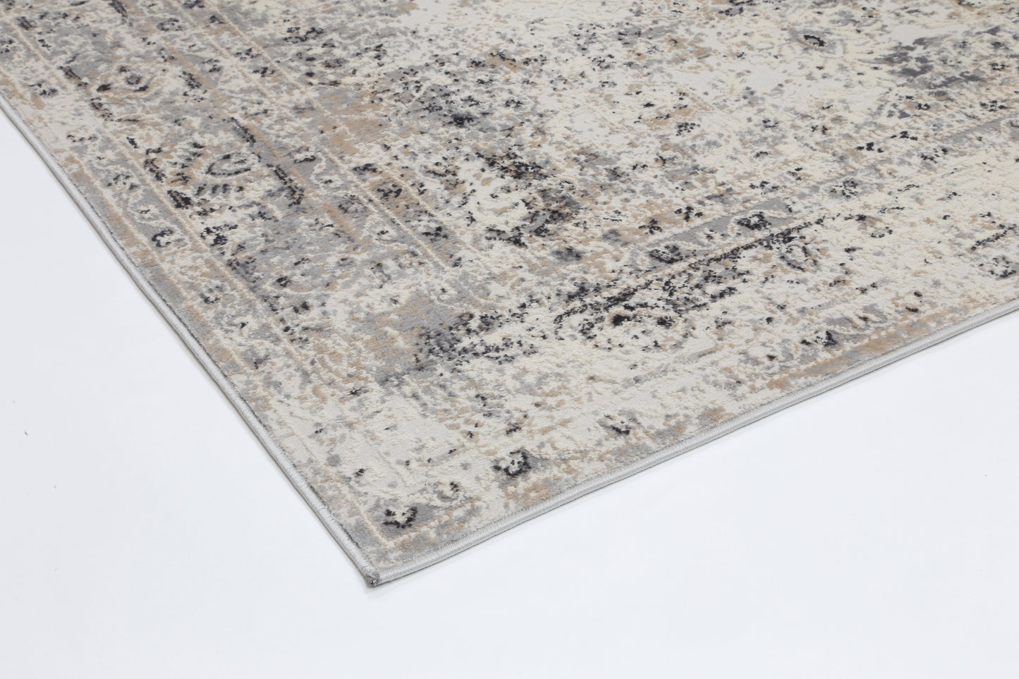Amelia Beige Grey Contemporary Rug