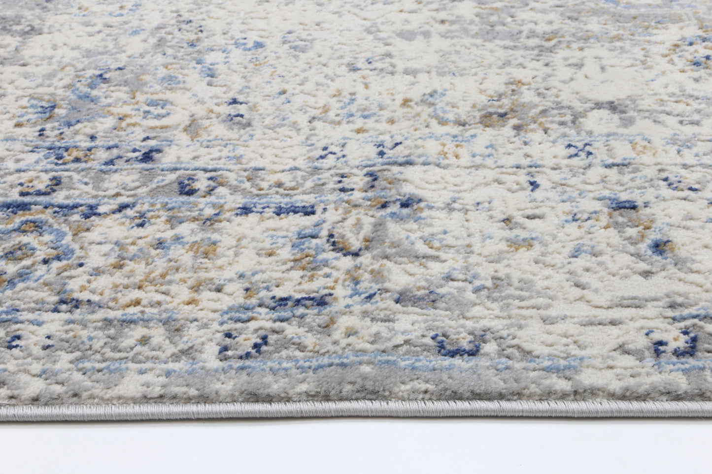 Amelia Navy Blue Contemporary Rug