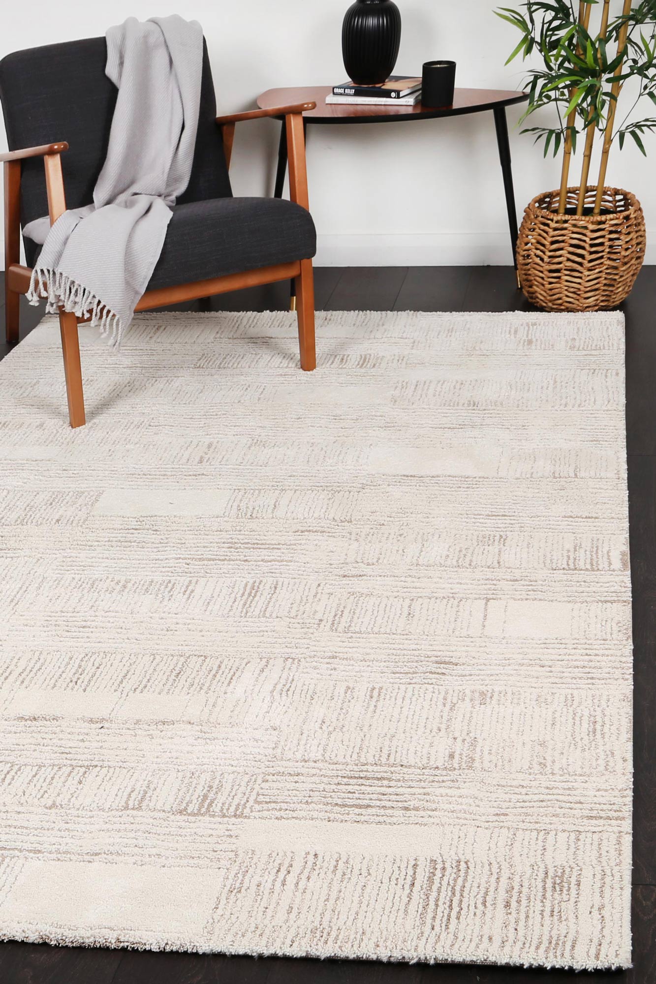 Verve Cream Brick Rug
