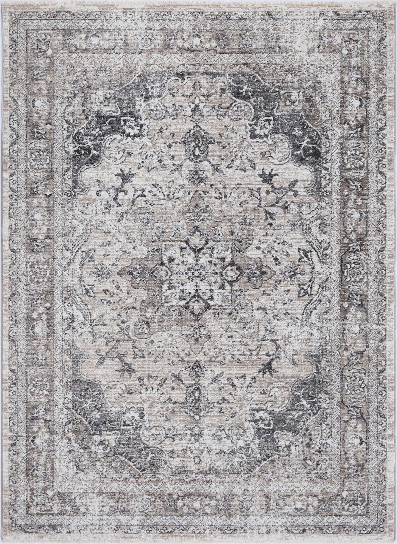 Boxy Traditional Rug Maryland Samarkad Ash Traditional Soft Rug – InVogue Rugs and Flooring ...