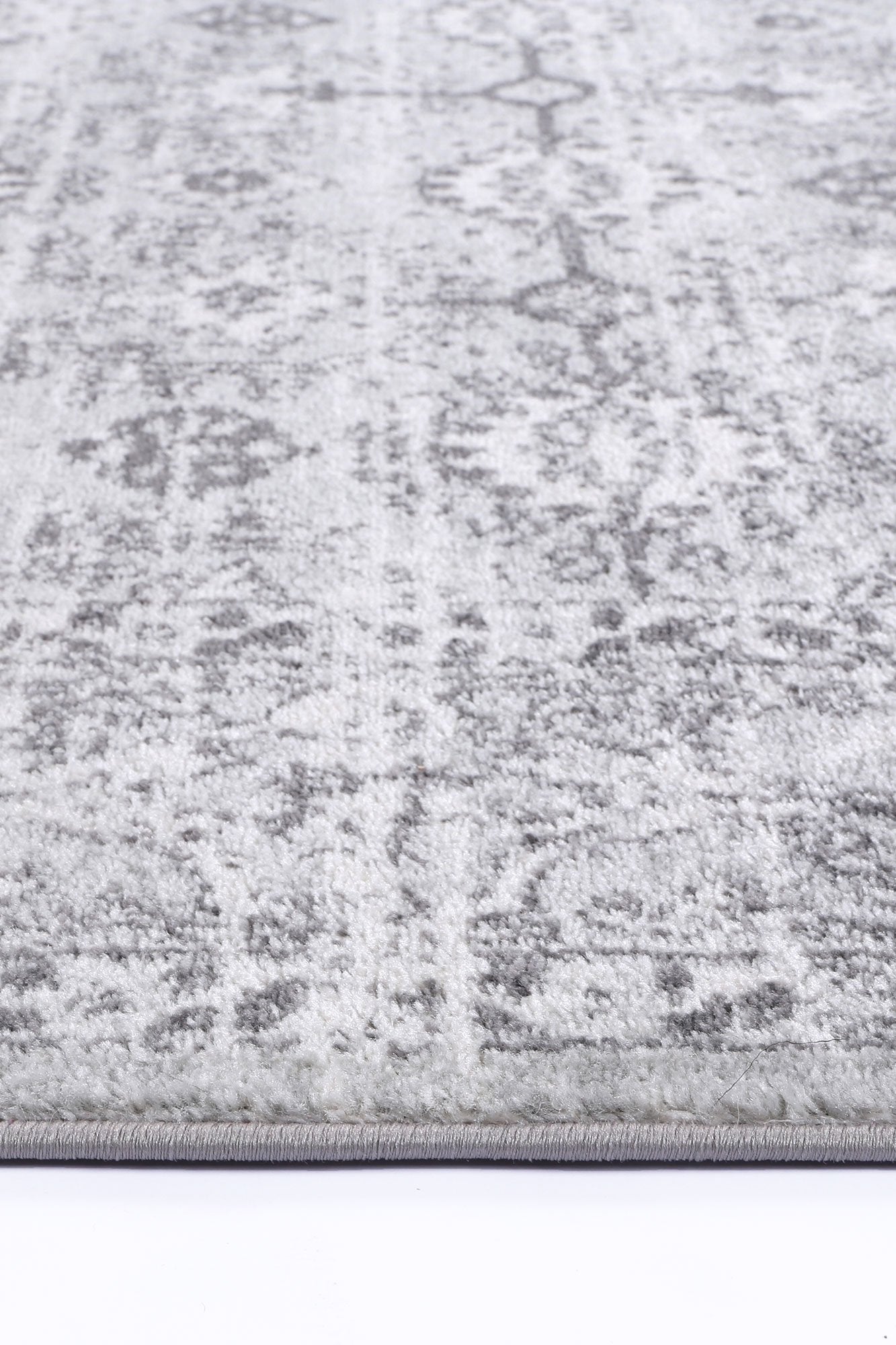 Ligures Grey White Ancient Rug