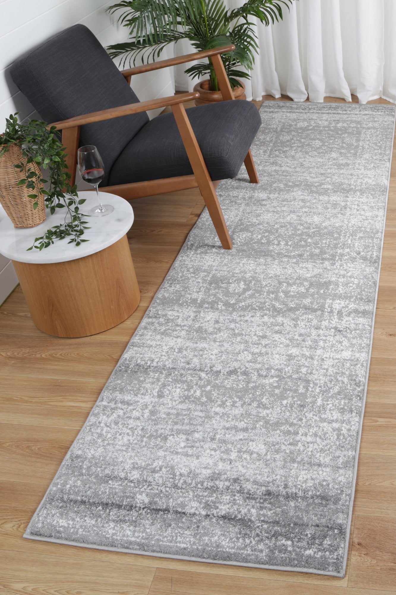Ligures Grey Transitional Rug