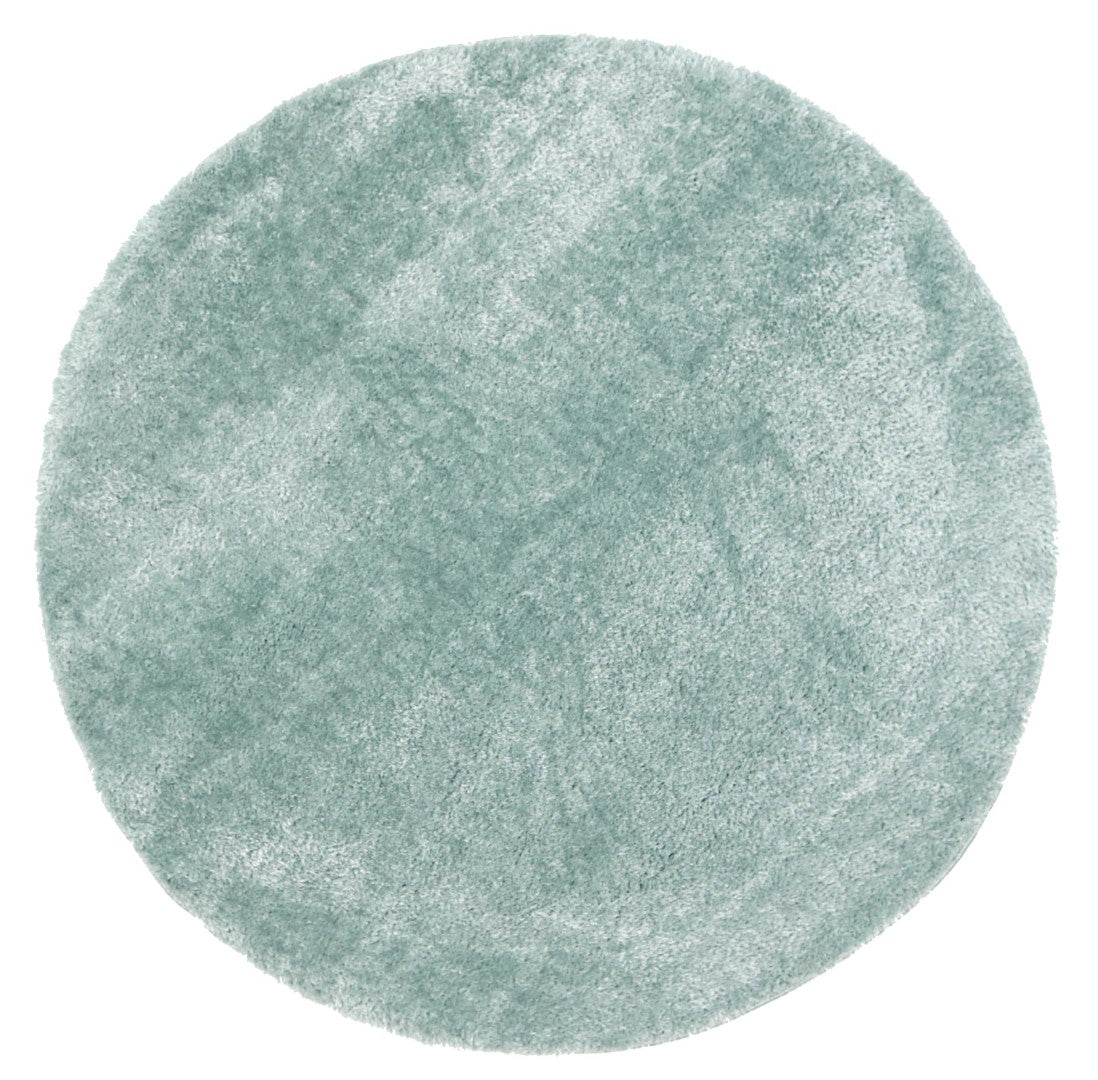 Puffy Soft Shag Round Rug Teal – InVogue Rugs and Flooring Box Hill