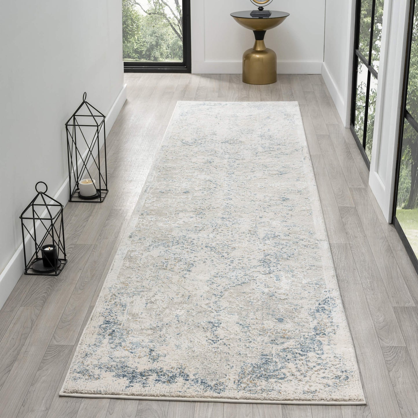 Stella 517 Lt Grey Hallway Runner