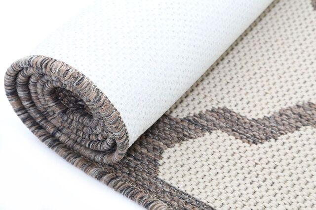 SISALO 5663/W71-W Non-Slip Flatweave Rug